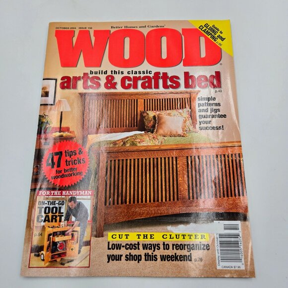 Wood Better Homes & Gardens Magazine Lot December 2001 February October December - Picture 4 of 11